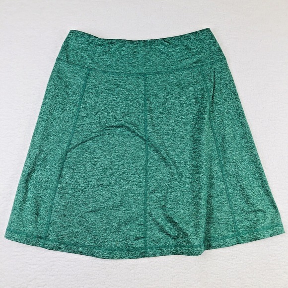 PATAGONIA‎ Seabrook Mini Skirt Womens Medium Heathered Green Gorpcore 50+ UPF - Picture 6 of 6
